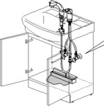 INAX シャワー洗面化粧台